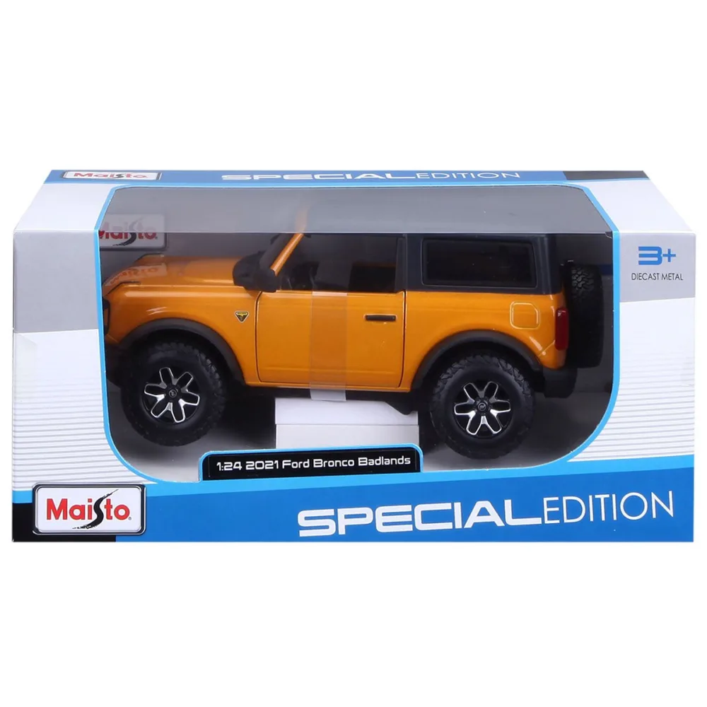 Maisto 1:24 2021 Model Ford Bronco Badlands