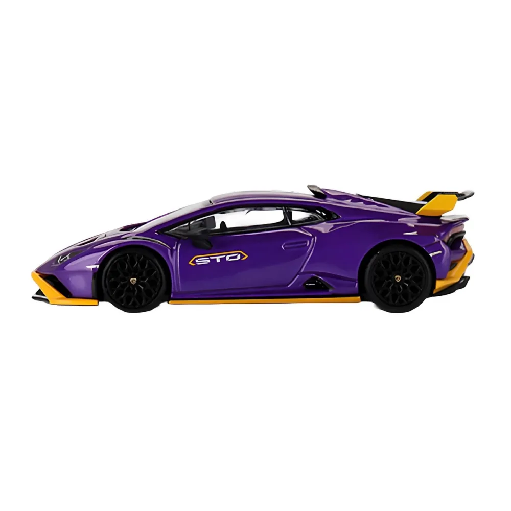 Mini GT 1:64 Lamborghini Huracán STO Viola Pasifae Model Araba