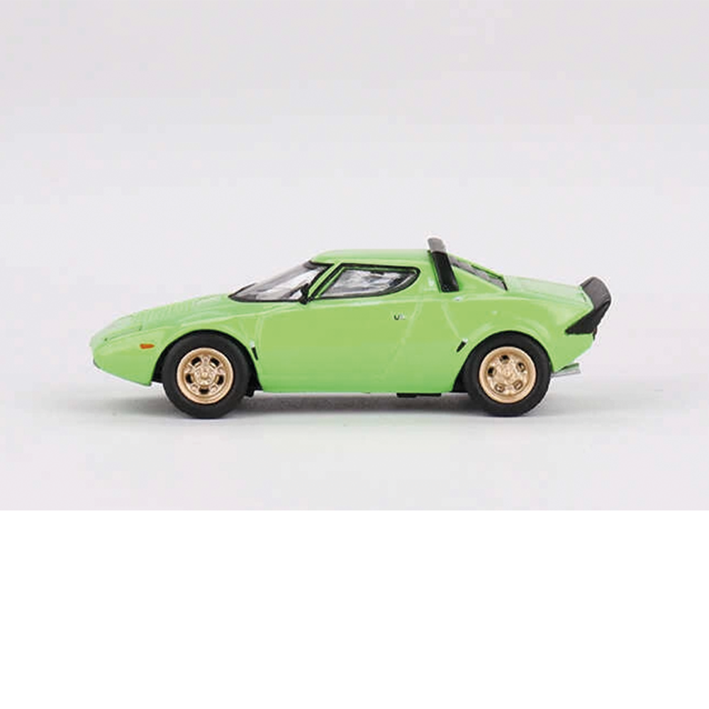 Mini GT 1/64 Lancia Stratos HF Stradale Verde Chiaro