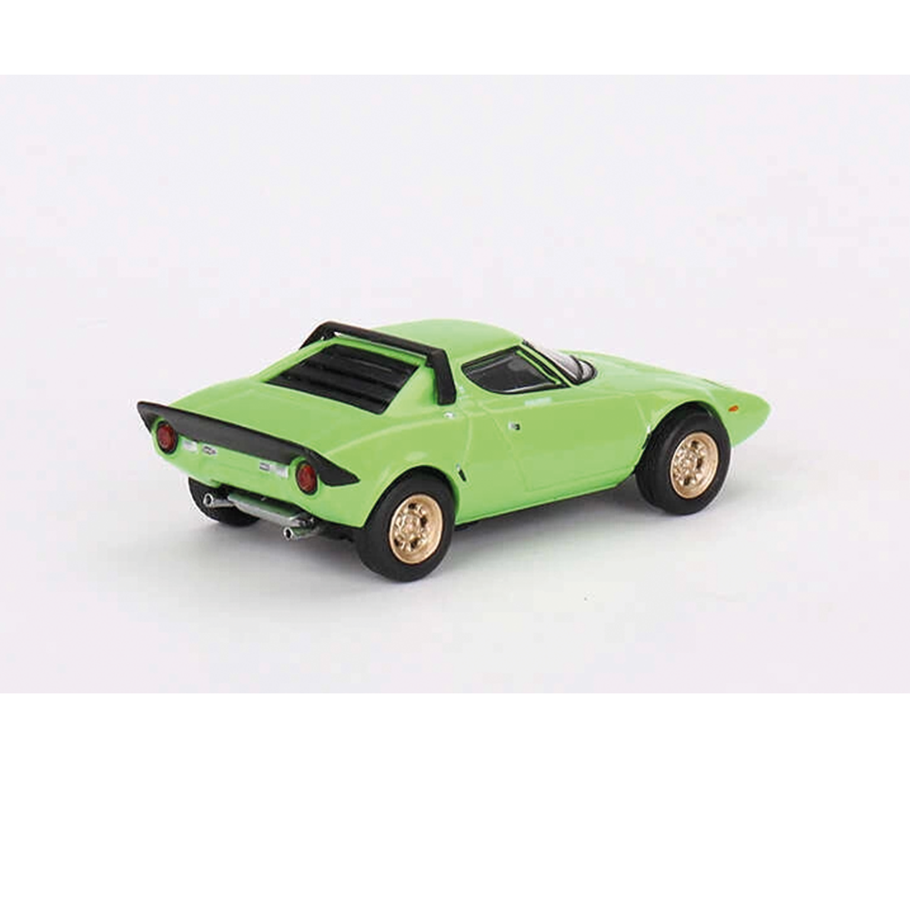 Mini GT 1/64 Lancia Stratos HF Stradale Verde Chiaro