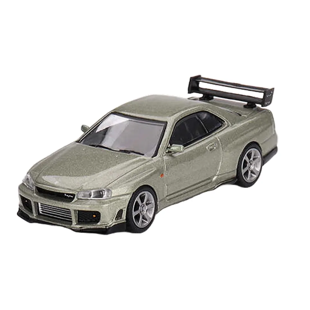 Mini GT 1/64 Nissan Skyline GT-R (R34) Tommykaira R-z Millenium Jade