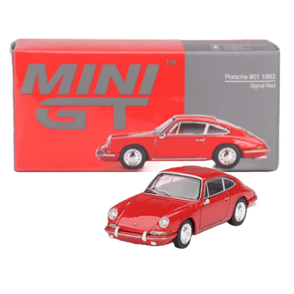 Mini GT 1:64 Porsche 901 1963 Signal Red Model Araba