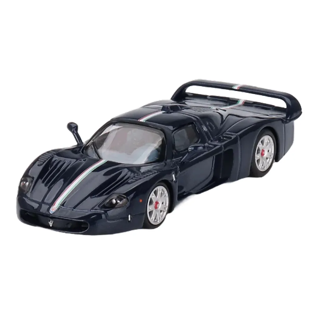 Mini Gt 1/64 BBR Maserati MC12 Stradale Blue Metallic w/ Stripe