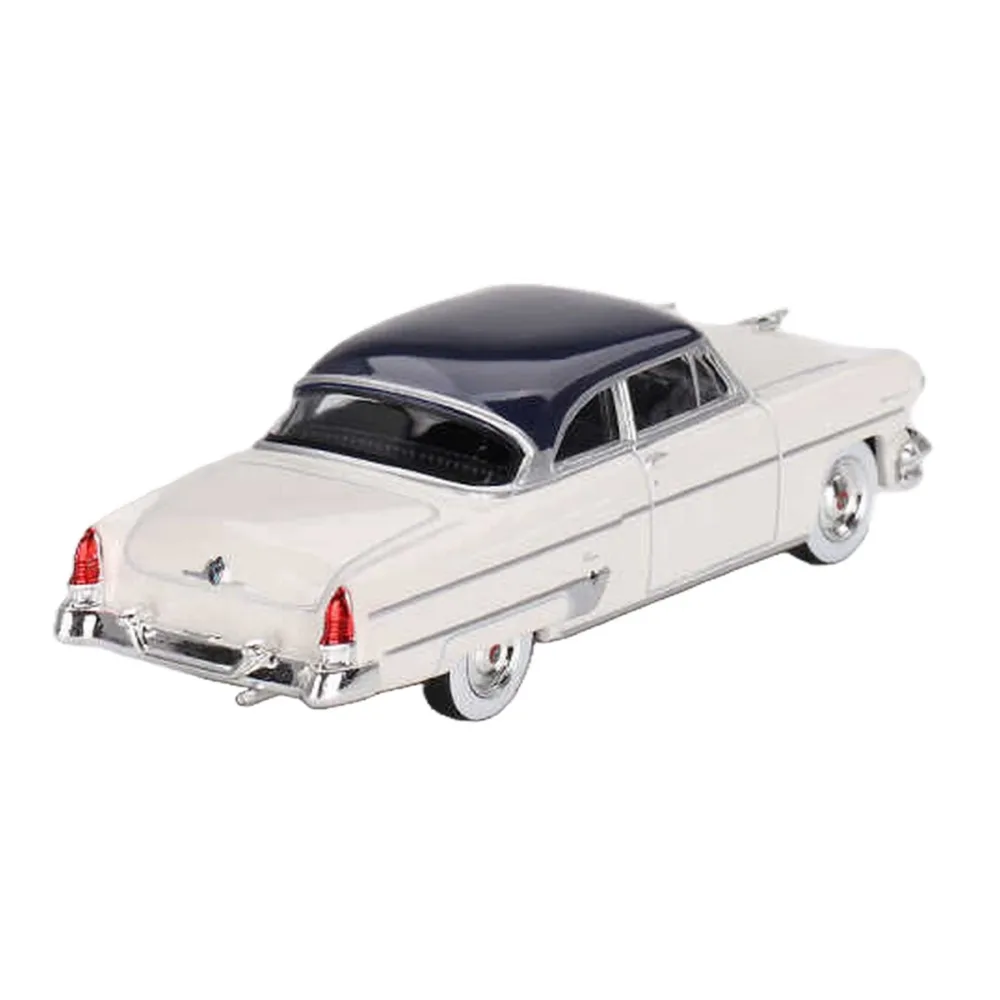 Mini Gt 1/64 Lincoln Capri 1954 Arctic White / Atlantic Blue