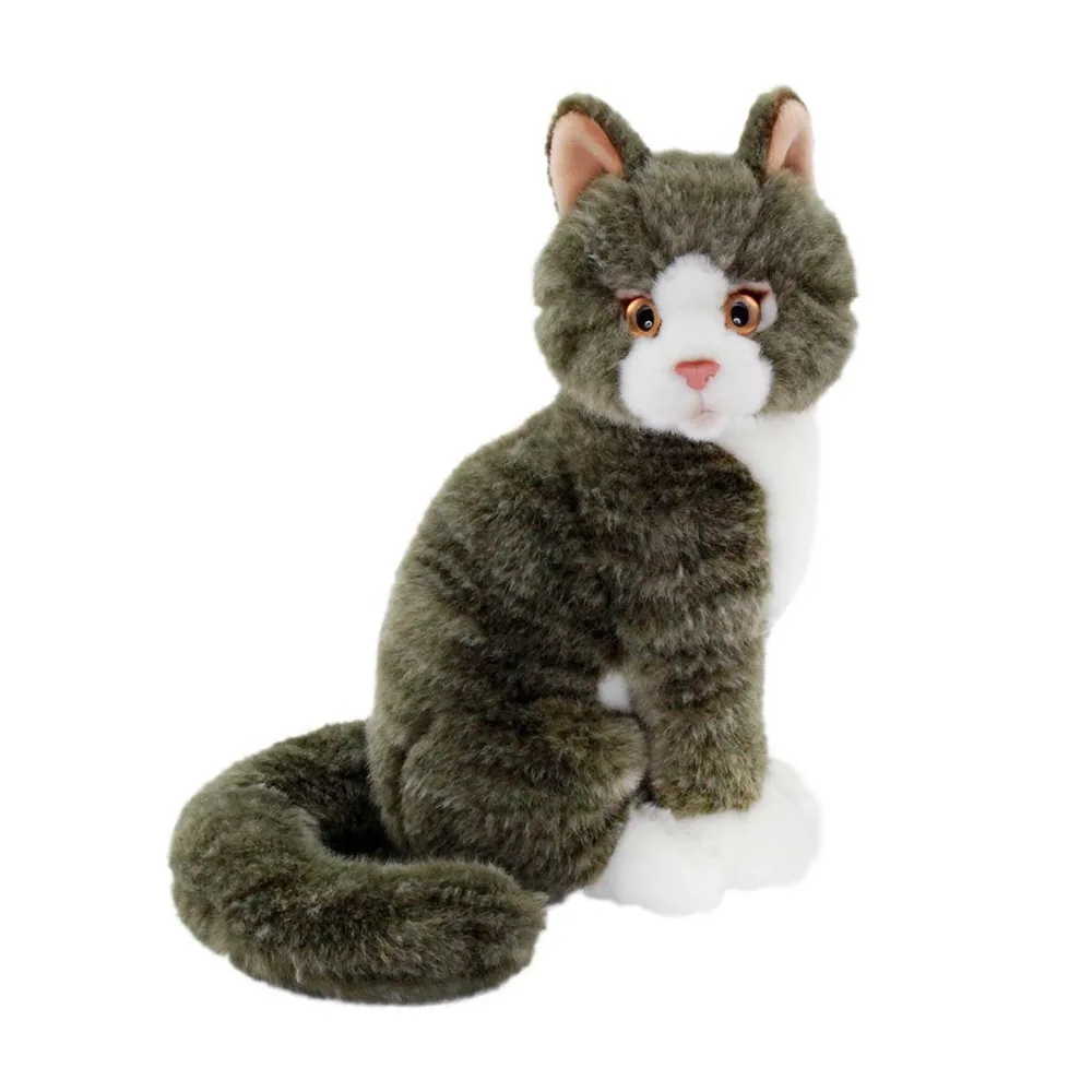 Oturan Peluş Kedi 22 cm