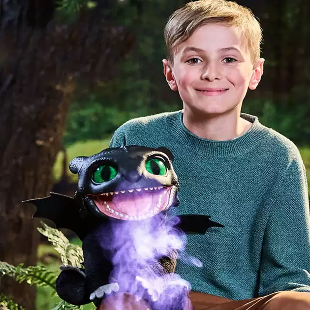 DreamWorks Ejderhanı Nasıl Eğitirsin Toothless İnteraktif Ejderha Oyuncağı Sesli ve Hareketli