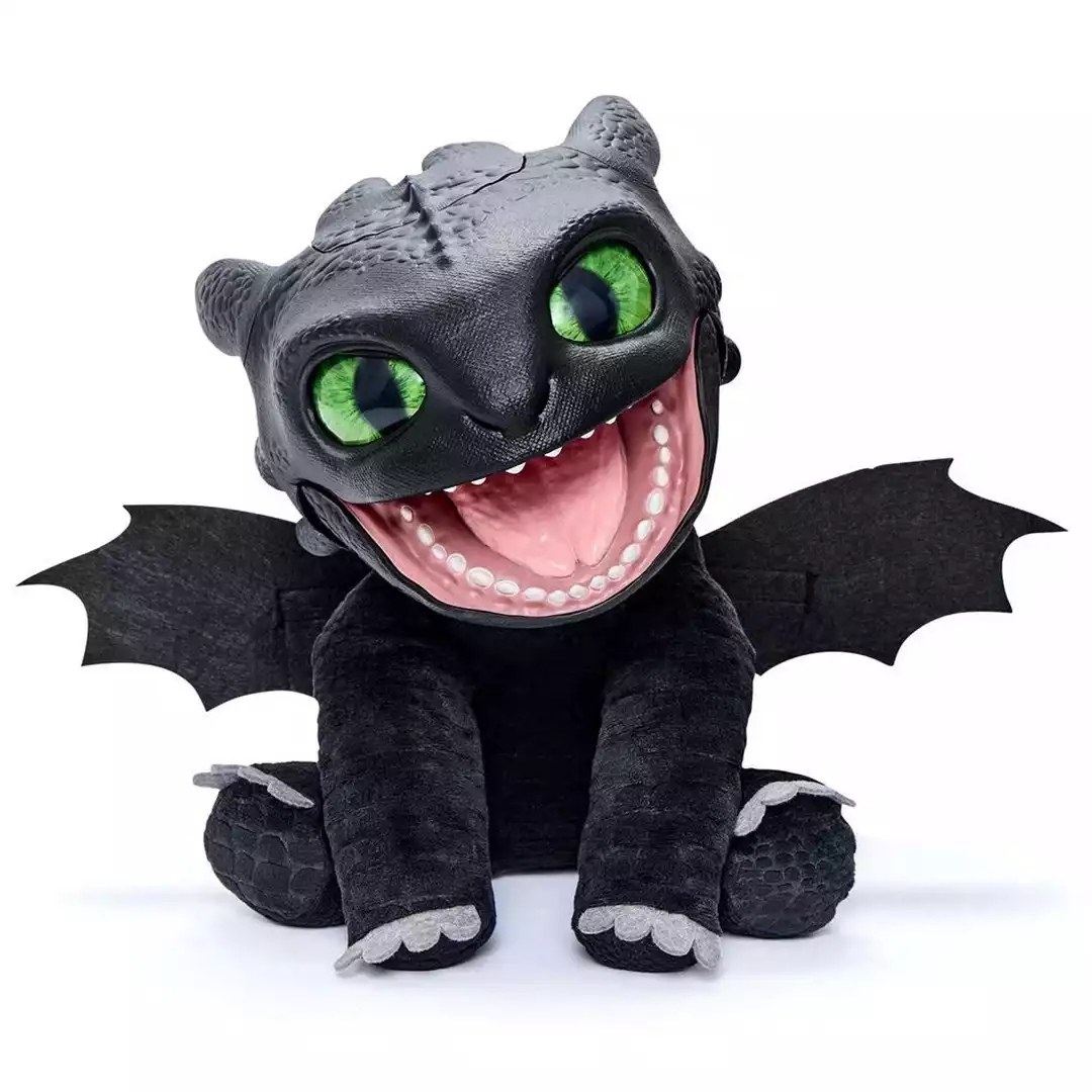 DreamWorks Ejderhanı Nasıl Eğitirsin Toothless İnteraktif Ejderha Oyuncağı Sesli ve Hareketli