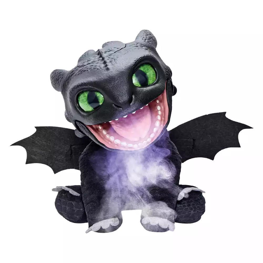 DreamWorks Ejderhanı Nasıl Eğitirsin Toothless İnteraktif Ejderha Oyuncağı Sesli ve Hareketli