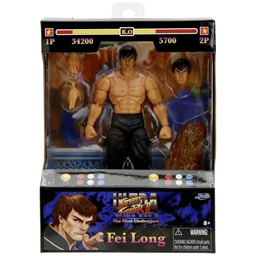 Street Fighter ll Fei-Long 6 Figure