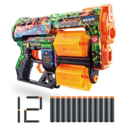 X-Shot Excel Skins Dread Blaster 12 Dartlı