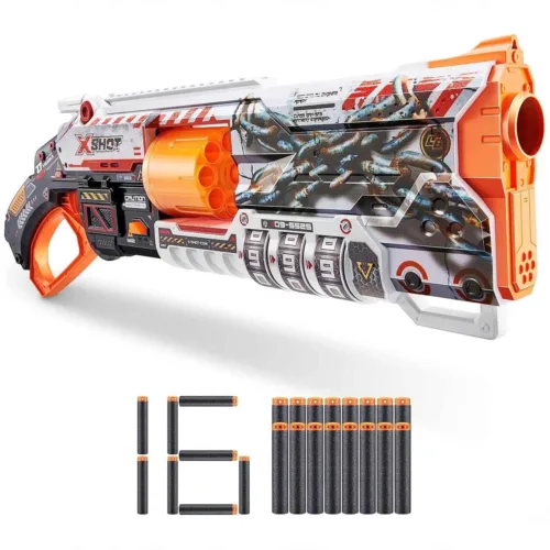 X-Shot Skins Lock Blaster 16 Dartlı