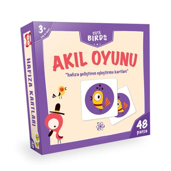 Akıl Oyunu Hafıza Geliştirme Cute Birds Eğitici Set