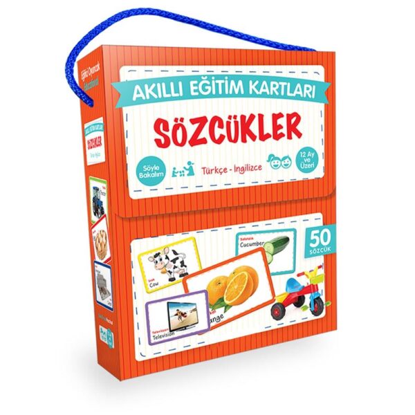 Akıllı Eğitim Sözcükler Kart Eğitici Seti