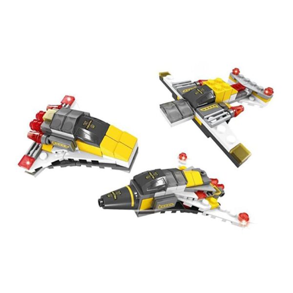 Ausini Assembling Uzay Aracı 3in1 Lego Seti - 63 Parça