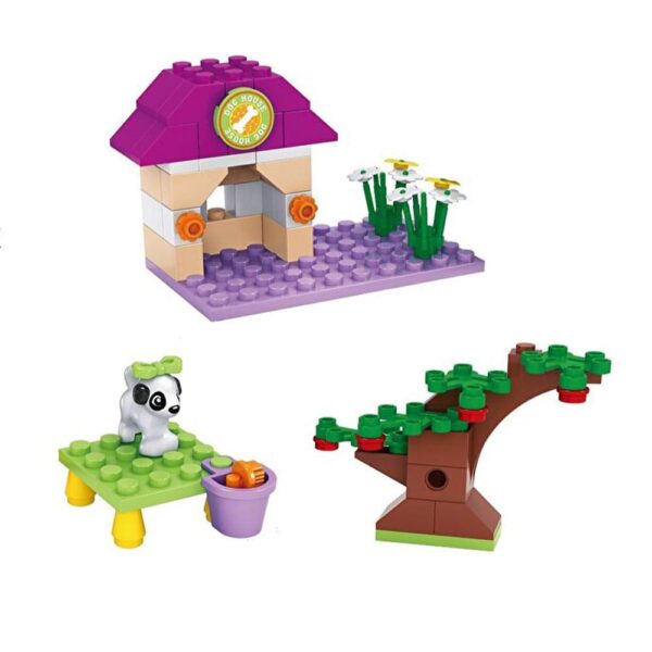 Ausini Fashion Hayvan Bakımı Kulübesi Lego Seti - 76 Parça