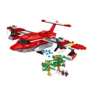 Ausini İtfaiye Kurtarma Uçağı Lego Seti - 405 Parça