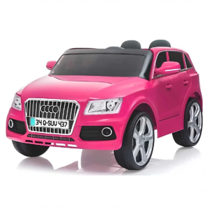 Babyhope 437 Audi Q-SUV 12V Pembe Akülü Araba