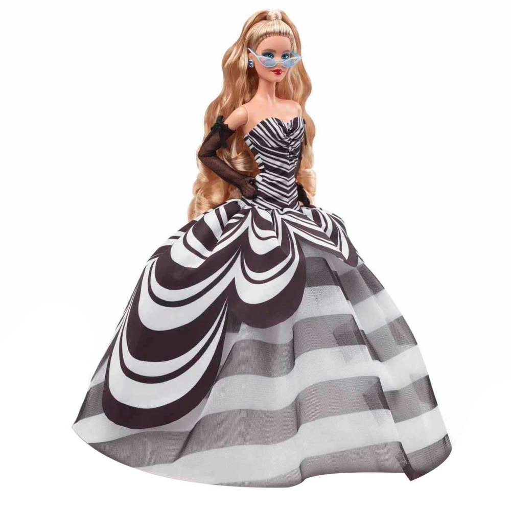 Barbie Mavi Safir 65. Yıl Dönümü Bebeği HRM58