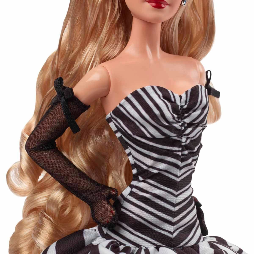 Barbie Mavi Safir 65. Yıl Dönümü Bebeği HRM58