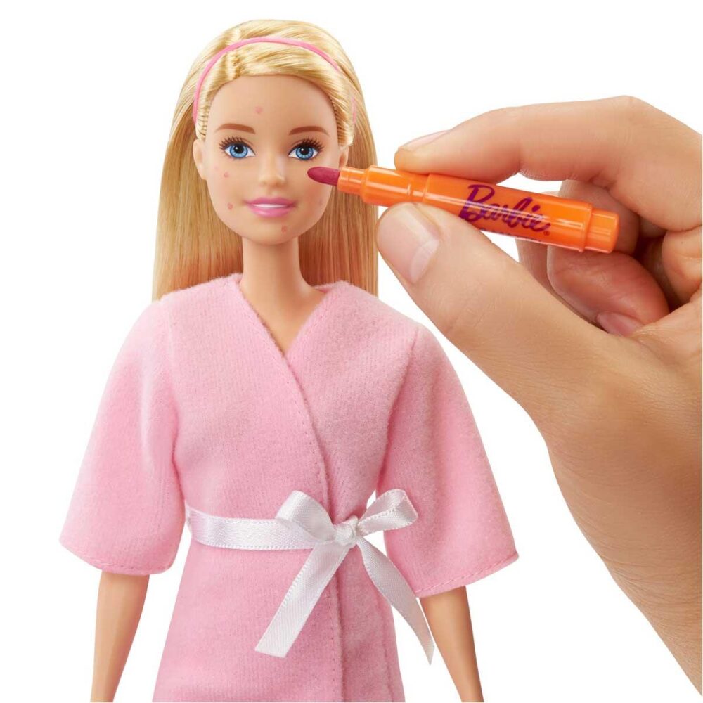 Barbie Yüz Bakımı Yapıyor Oyun Seti