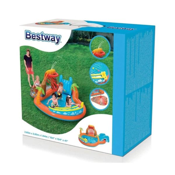 Bestway Macera Adası Şişme Çocuk Oyun Parkı 265 x 265 x 104 cm