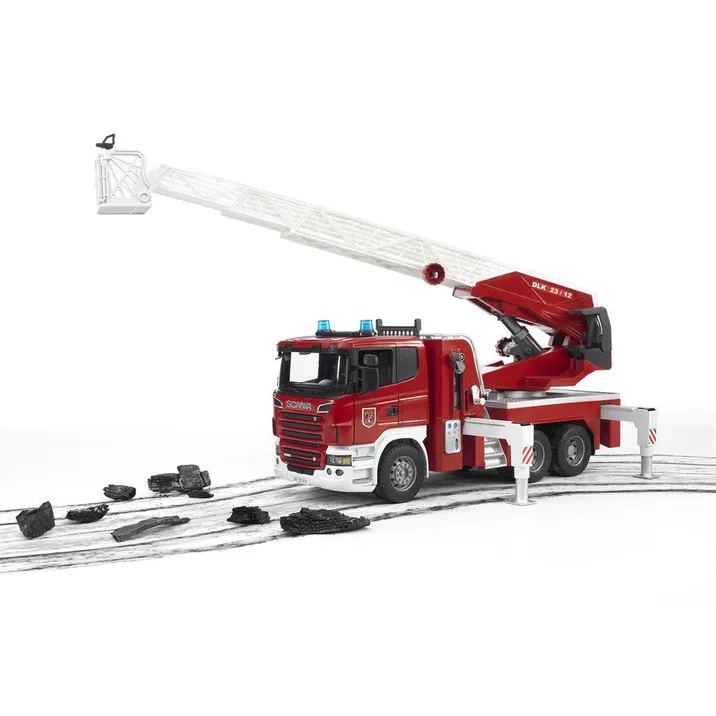 Scania Super 560R İtfaiye Aracı | 1:16 Işıklı