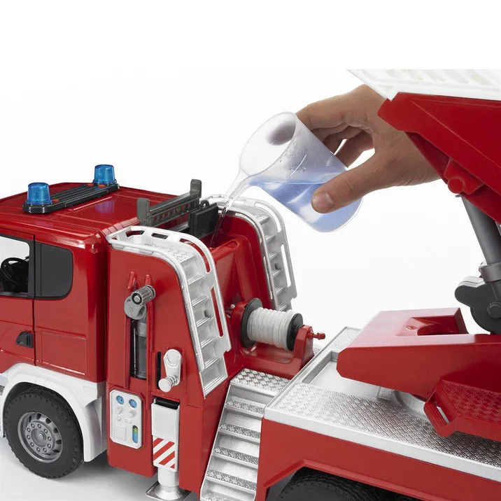 Scania Super 560R İtfaiye Aracı | 1:16 Işıklı