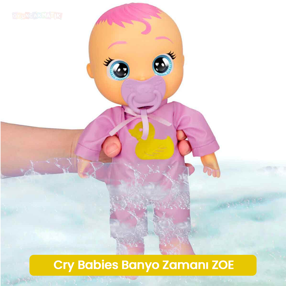 Cry Babies Love Banyo Zamanı Zoe Bebek CYB67200