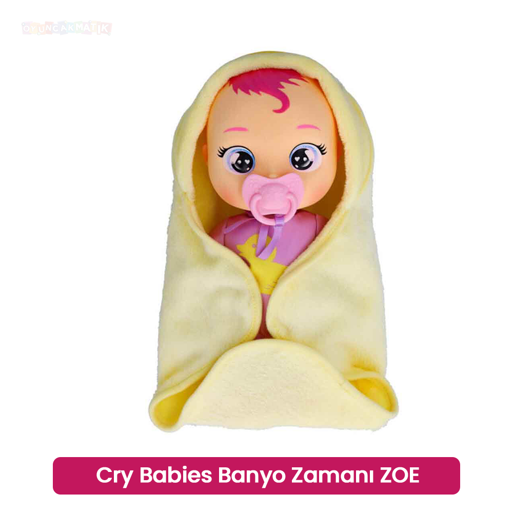 Cry Babies Love Banyo Zamanı Zoe Bebek CYB67200