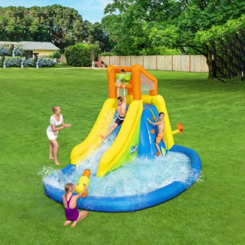 Bestway Aqua Park Su Parkı Şişme Çocuk Oyun Parkuru 435 x 286 x 267 cm.