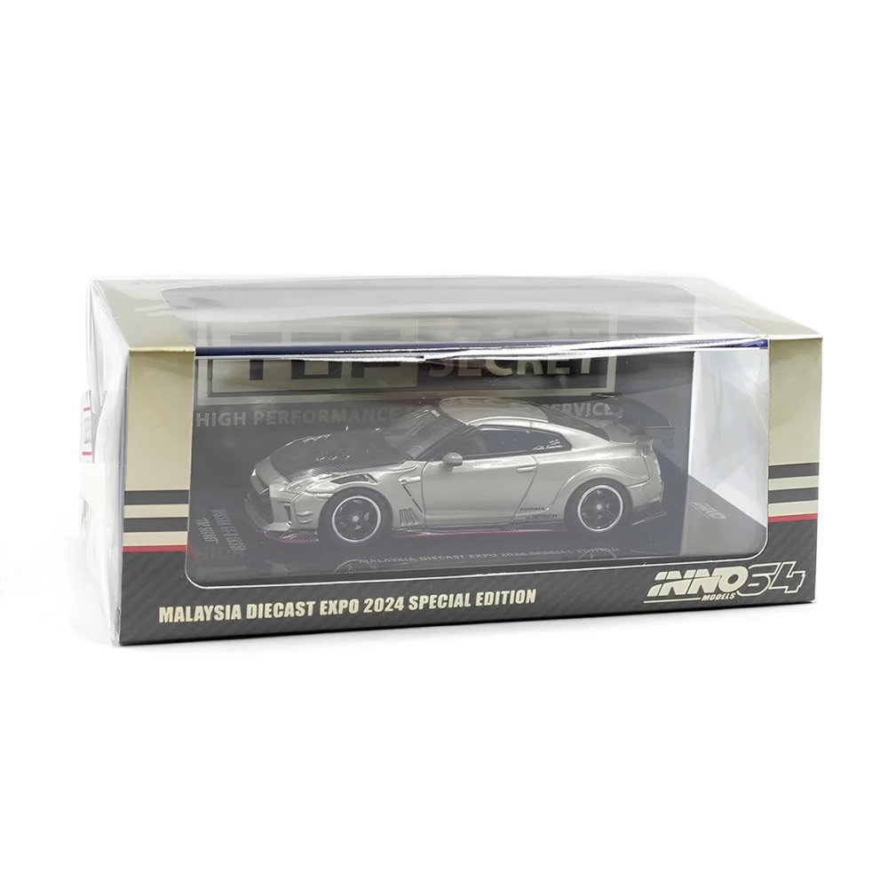 Inno 1/64 Nissan Skyline GT-R R35 'Top Secret" Malaysia Diecast Expo 2024