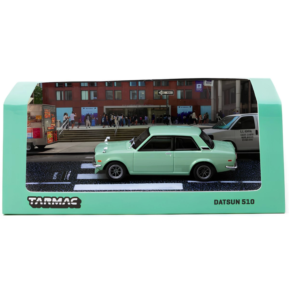 Tarmac Works 1/64 Datsun 510 Light Green