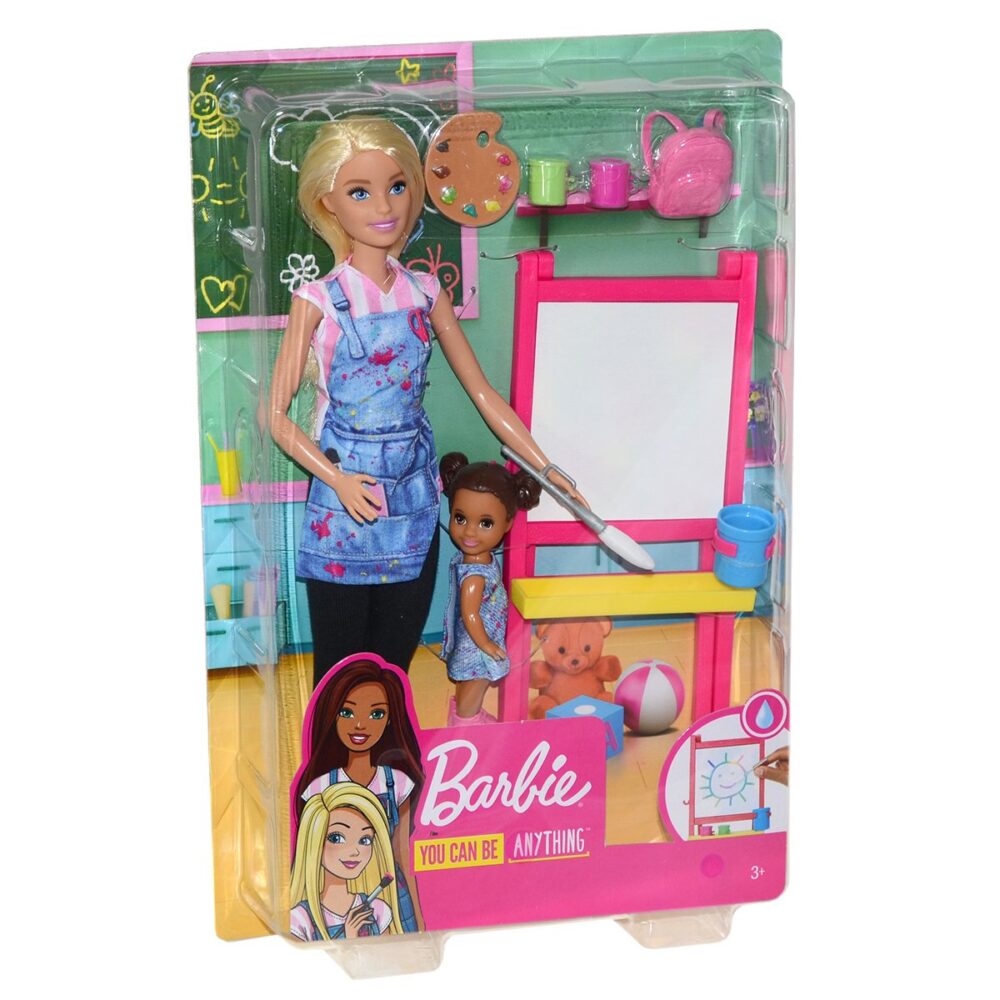 Barbie Ben Büyüyünce Oyun Seti Resim Öğretmeni