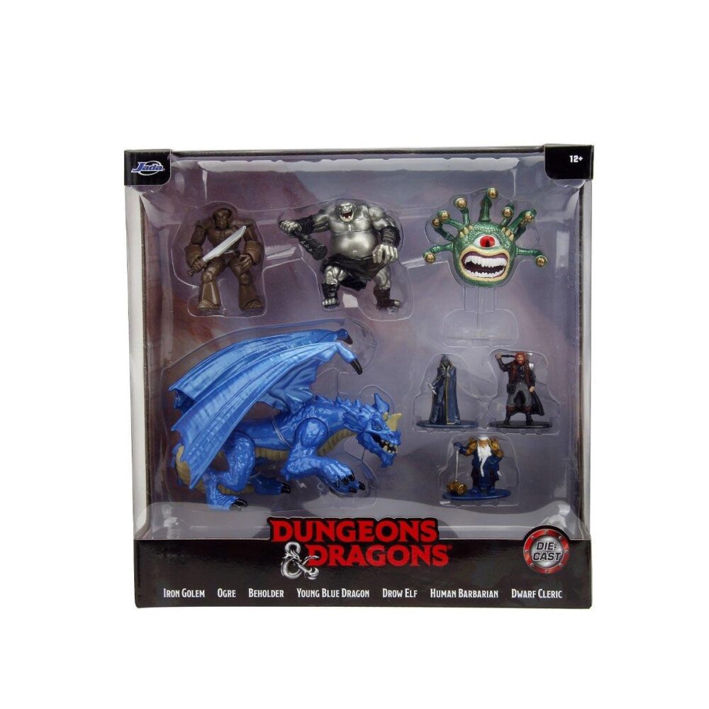 Die Cast Jada Dungeons Dragons Figür Paketi Seti