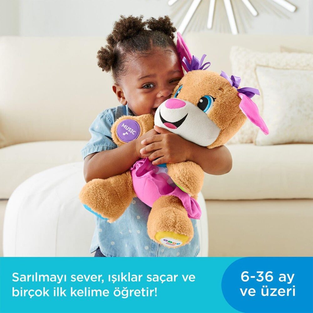 Fisher Price Eğitici Köpekçiğin Kız Kardeşi İnteraktif Oyuncak