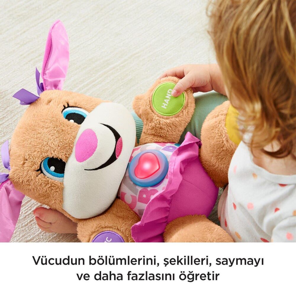 Fisher Price Eğitici Köpekçiğin Kız Kardeşi İnteraktif Oyuncak