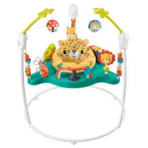 Fisher Price Işıklı Ve Sesli Sevimli Leopar Jumperoo Bebek Aktivite Merkezi