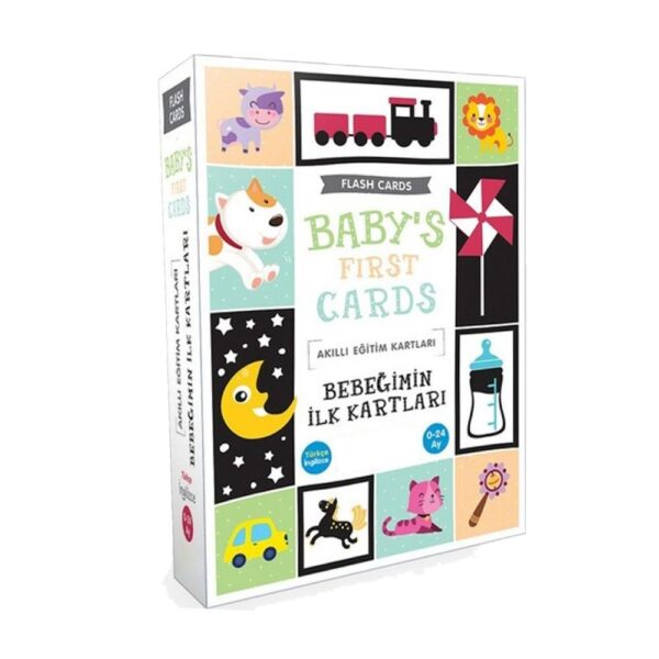 Flash Cards Akıllı Eğitim Kart Seti - Bebeğimin İlk Kartları