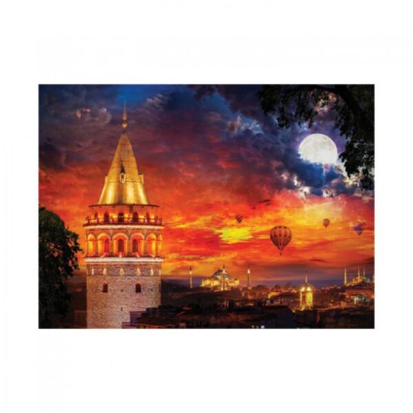 Dream City Galata Tower Puzzle - 1000 Parça