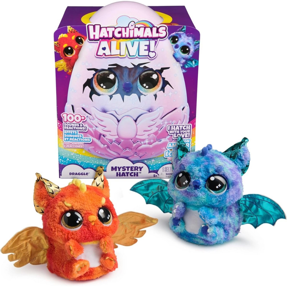 Hatchimals Alive Mystery Hatch 2 Karakterli Draggle