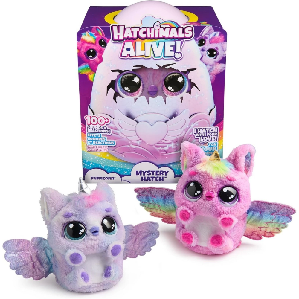 Hatchimals Alive Mystery Hatch 2 Karakterli Pufficorn