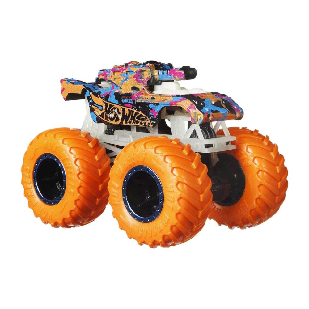 Hot Wheels Monster Trucks Karanlıkta Parlayan Metal Araçlar Paketi