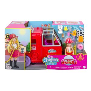 Barbie Chelsea İtfaiye Aracı Oyun Seti