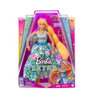 Barbie Extra Fancy Çiçekli Kostümlü Bebek