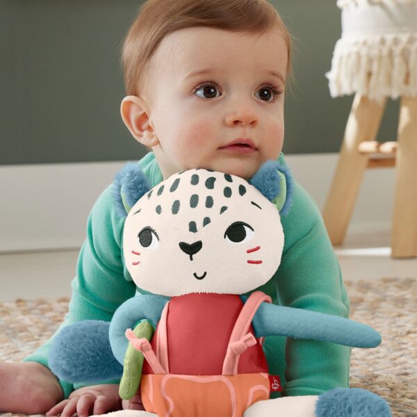 Fisher Price Eğlenceli Dostum Kar Leoparı Pelüş