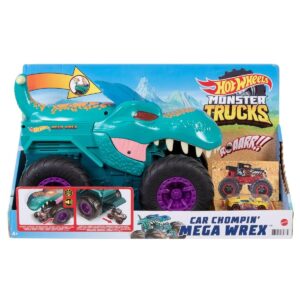 Hot Wheels Mega Wrex Araba Yiyen Monster Trucks Oyun Seti