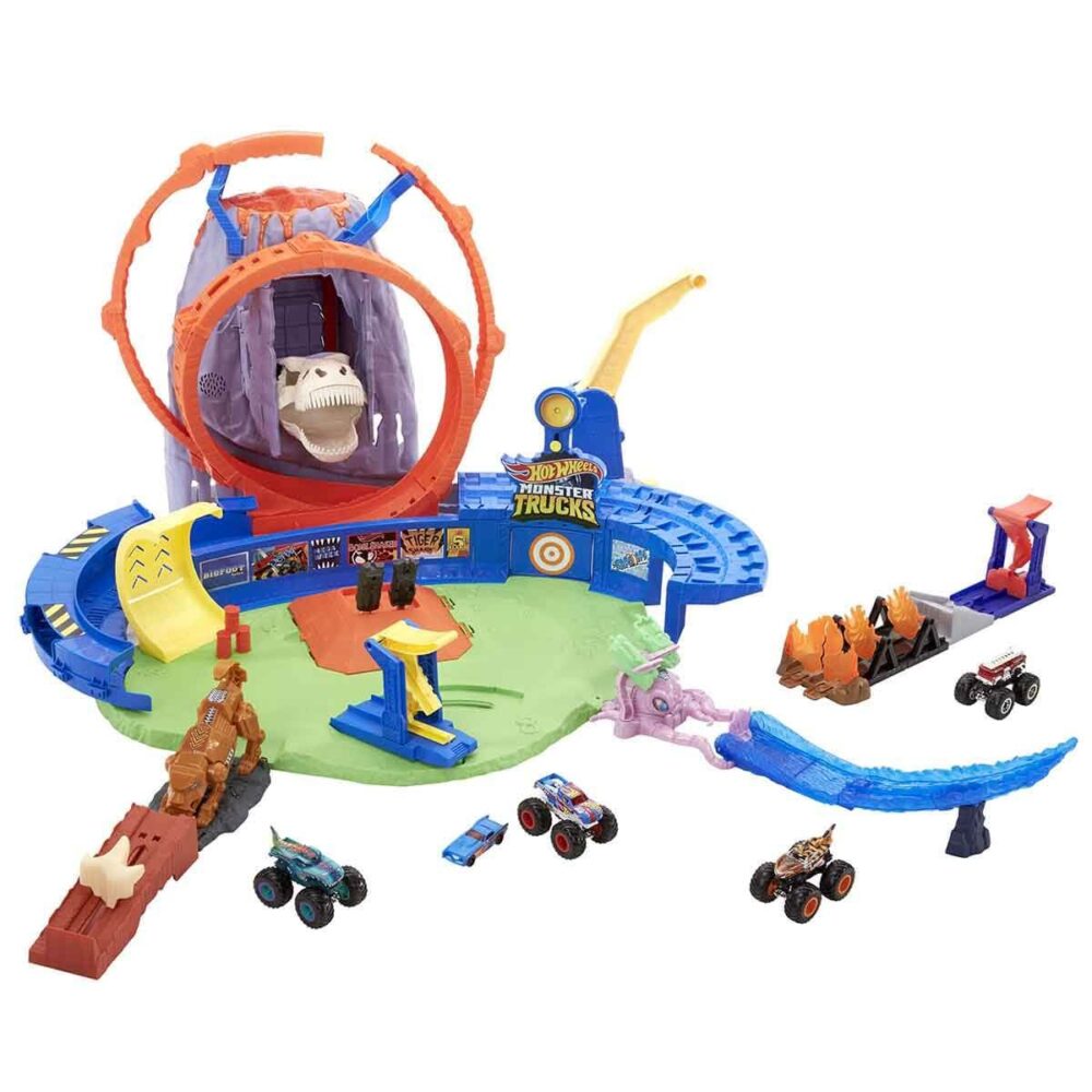 Hot Wheels Monster Trucks Volkanik Alanda Macera Oyun Seti GYL14