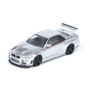 Inno 1/64 Nissan Skyline GT-R R34 Nismo R-Tune Chrome 3