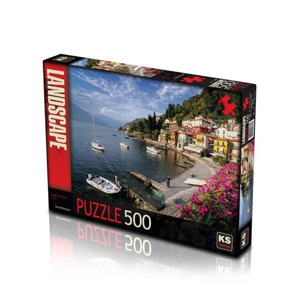 Lago Como Italy Puzzle & Yapboz - 500 Parça