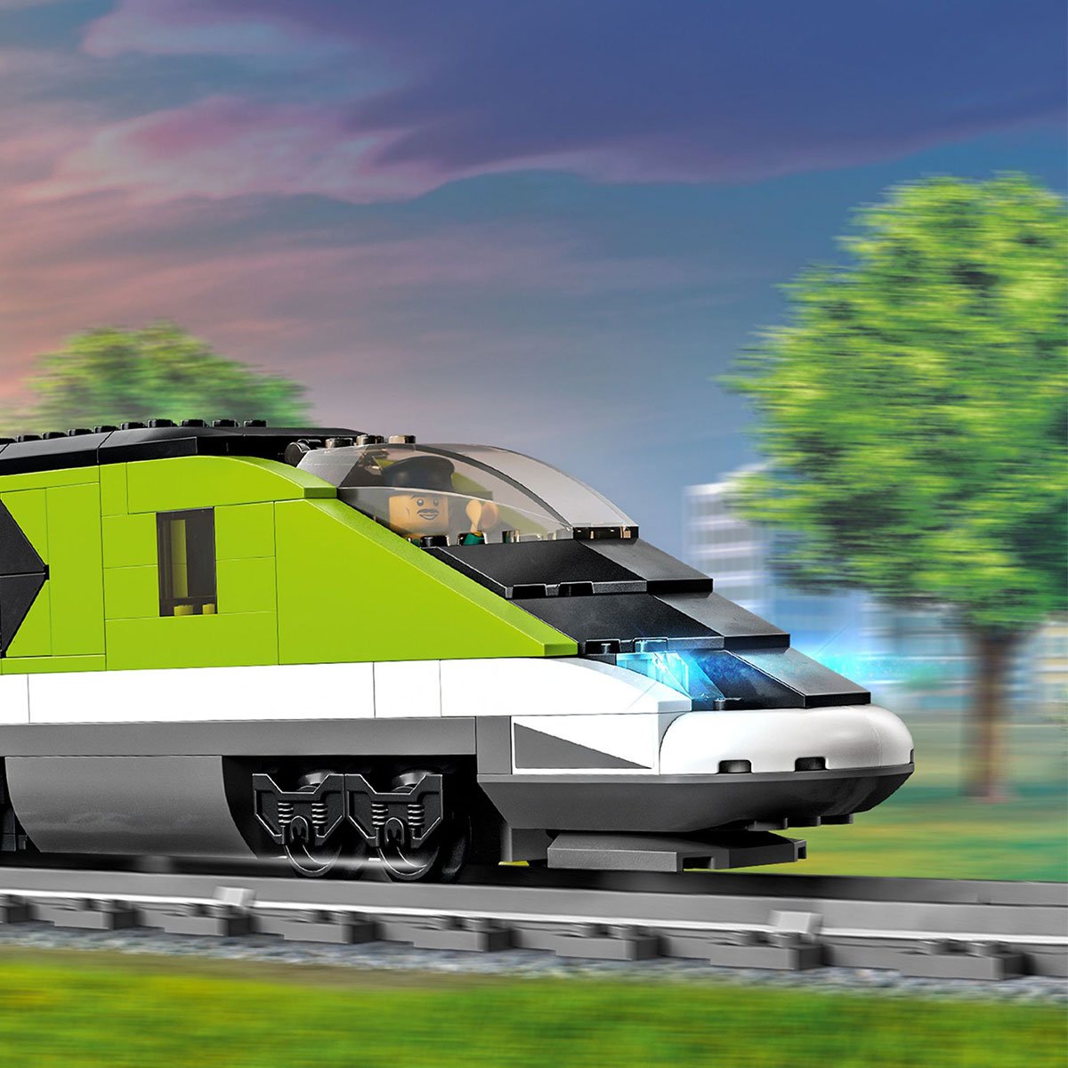 Lego City Express Passenger Train Yaratıcı Yapı Blok Seti 764 Pcs